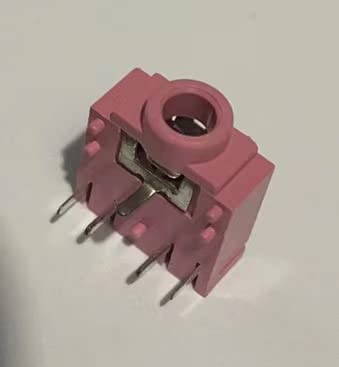 jujinglobal 8pcs 3.5mm Audio Socket Pink