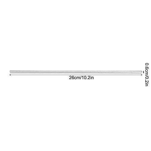 Fafeicy 5Pcs 6mm D-Shaft, 4101‑0006‑0260 Stainless Steel rods for Lego/gobilda/TETRIX Robots