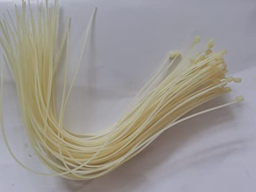 jujinglobal 50pcs Plastic Cable Tie Self-Locking 11.4 inch