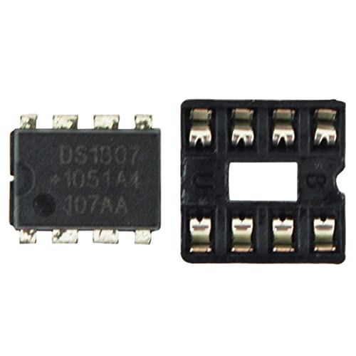 flashtree 10pcs ds1307 dip 8 and ic Socket