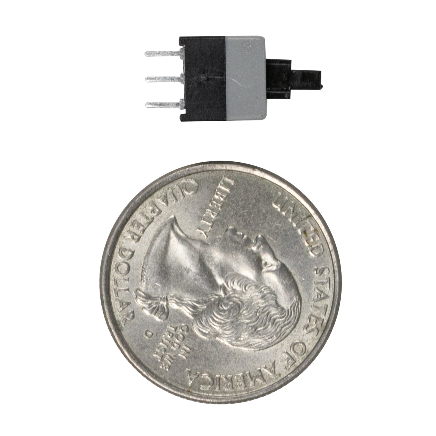 flashtree 50pcs Pin square 8.5mmx8.5mm instantaneous DPDT micro button lockless switch