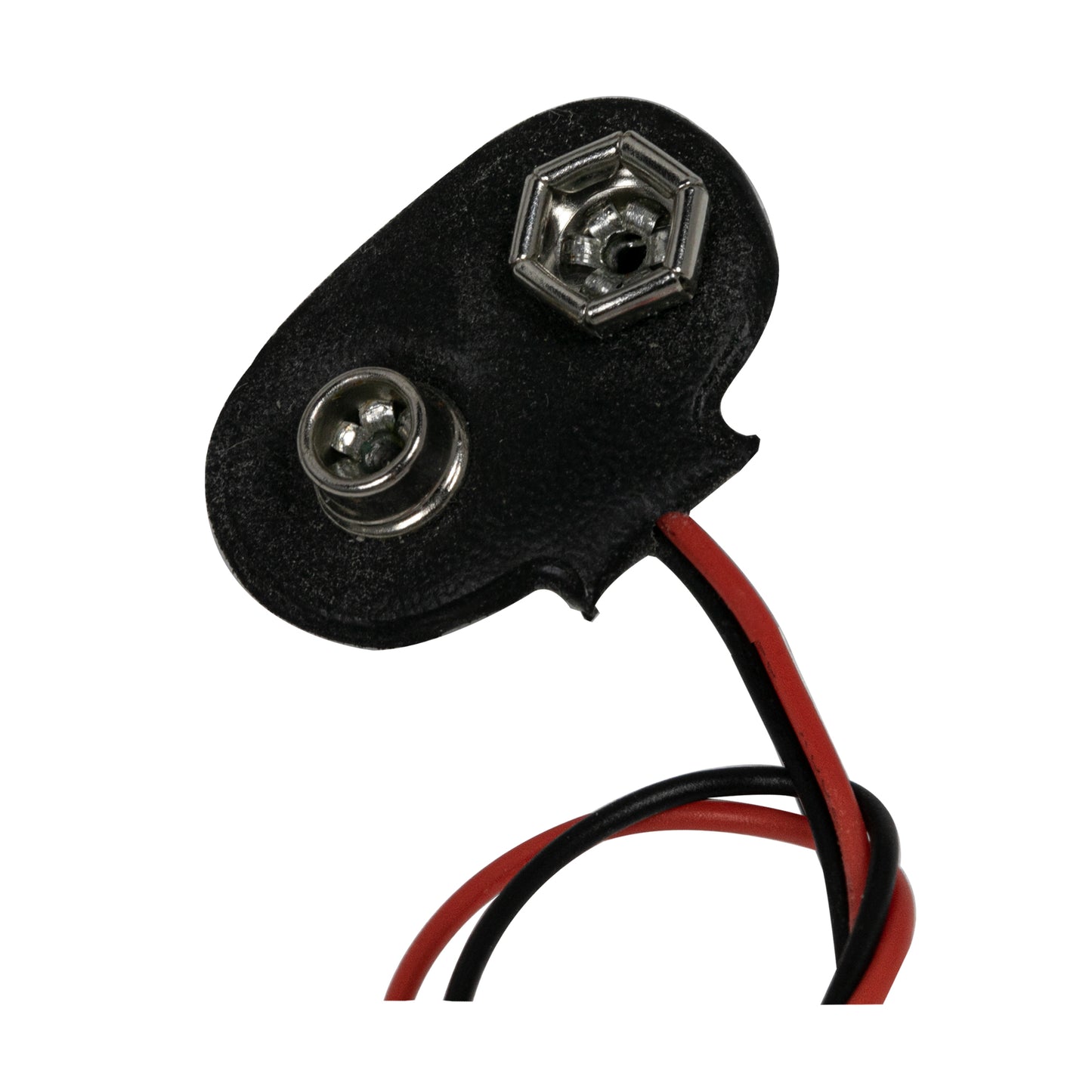 flashtree 10pcs 9V battery button connector battery 9V universal square battery connector cassette lead 9V battery button hat strap 5.5 * 2.1 plug