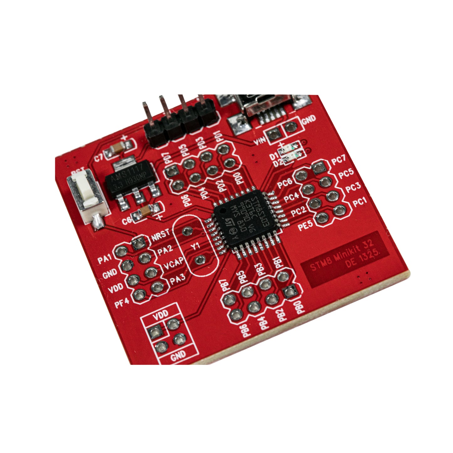 flashtree STM8S103K3T6C STM8 Mini Development board
