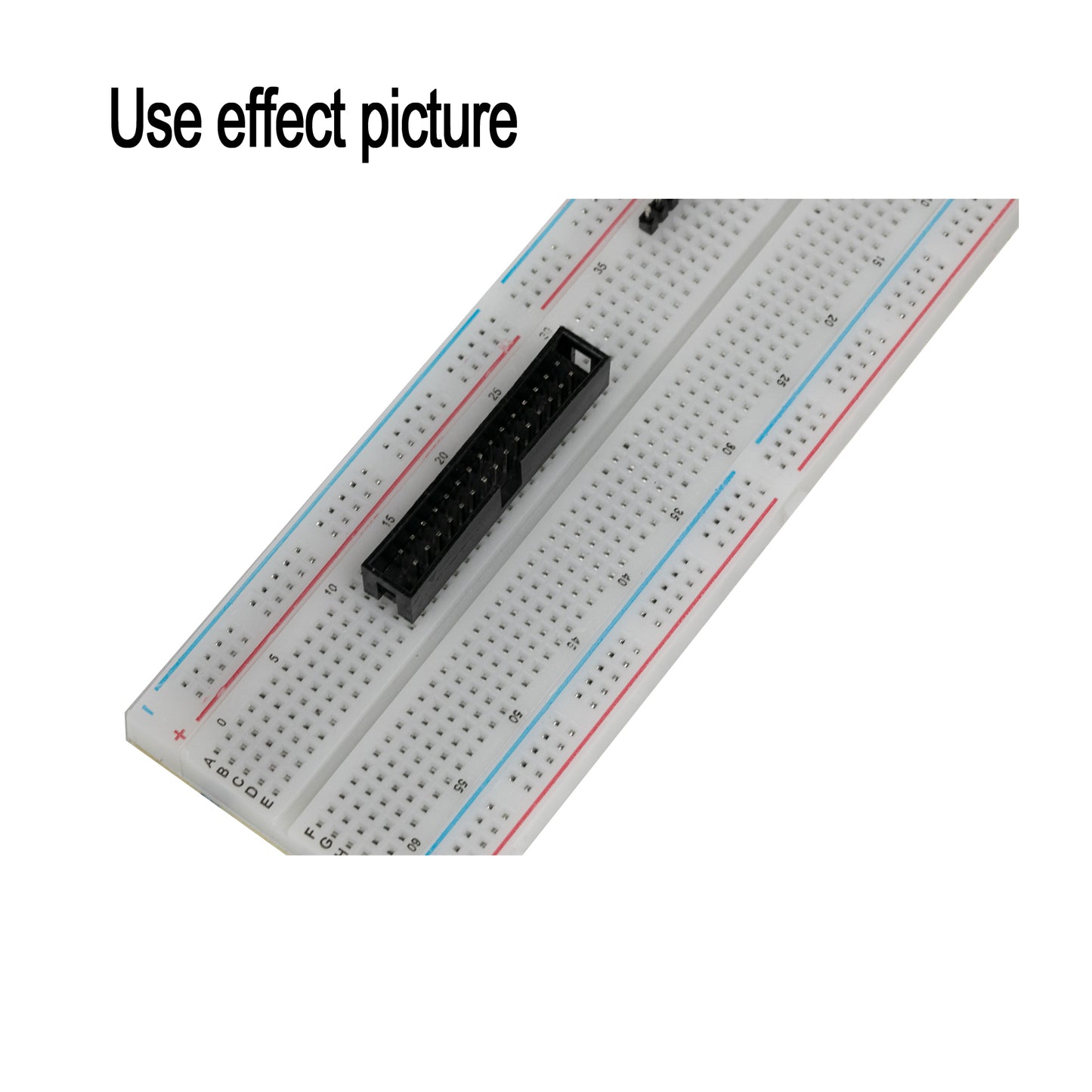 flashtree 5pcs 30p 15 * 2p simple angled socket plug JTAG socket 2.54mm straight pin