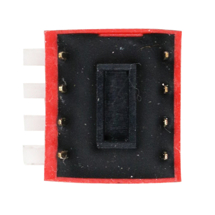flashtree 50pcs 4p Side dial / piano key type 4-bit side dial code switch 2.54 pitch dip sliding type