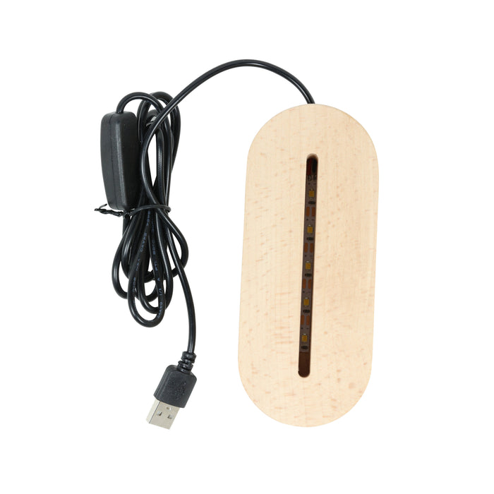 Led USB creative small lamp with cable and switch