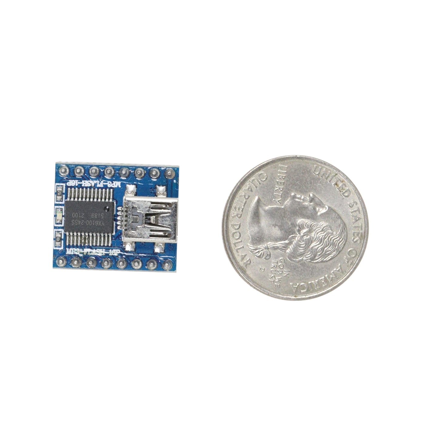 flashtree Serial port MP3 voice module MP3 module USB direct voice 8m flash storage
