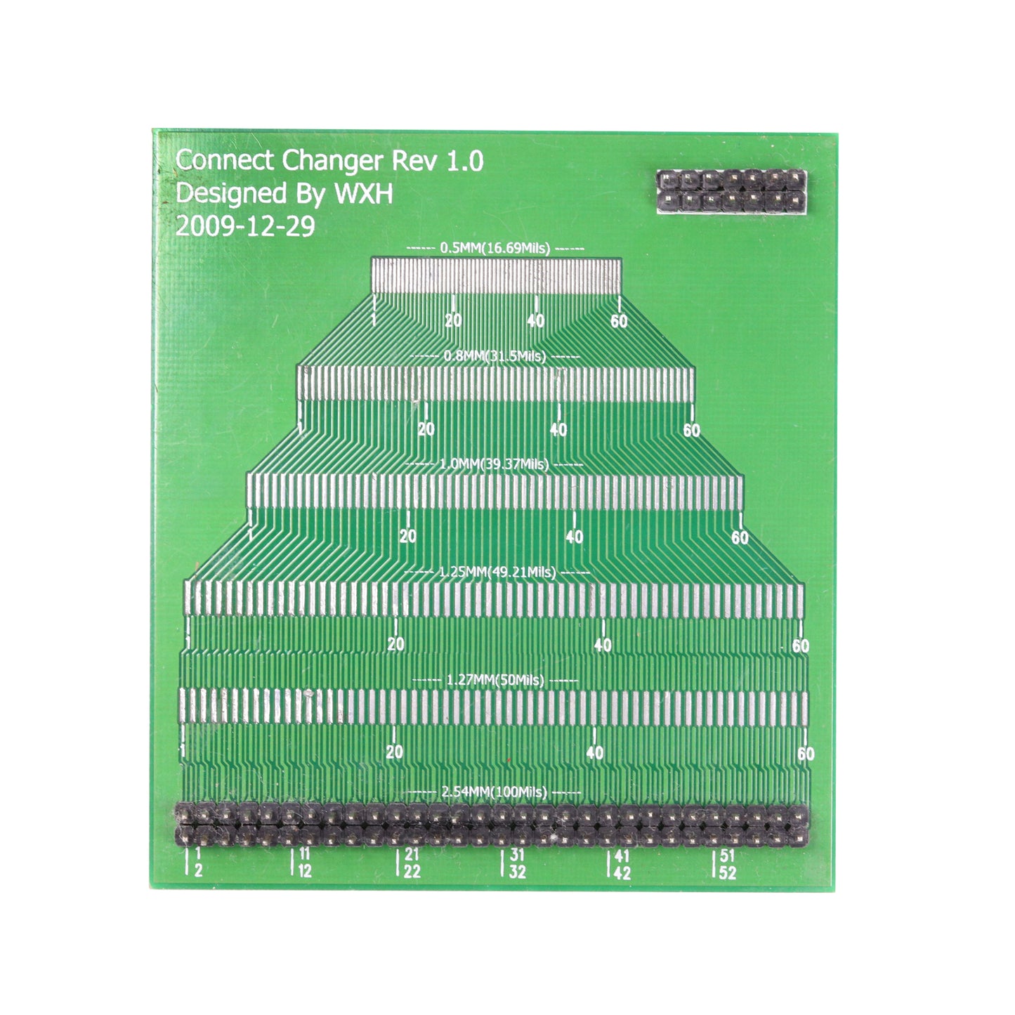 flashtree Multi spacing PCB adapter board experimental board FPC wiring board LCD adapter board FPC to 2.54 plug in