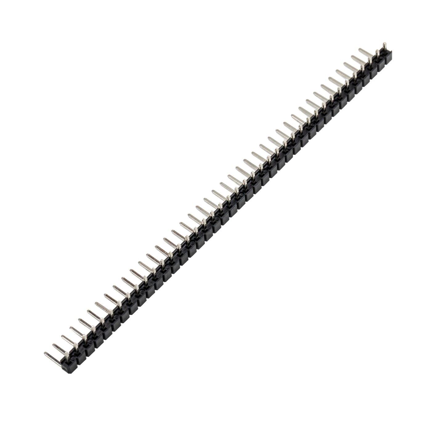 flashtree 5PCS 2.54mm spacing single row 1 * 40 bending needle