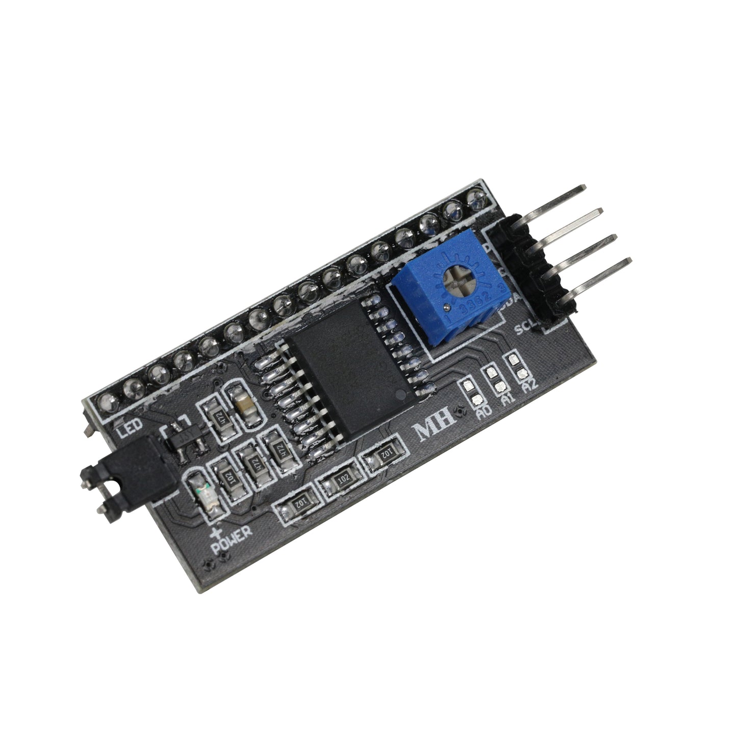 flashtree 3pcs Raspberry pie IIC / I2C 1602 LCD module lcd1602a blue screen