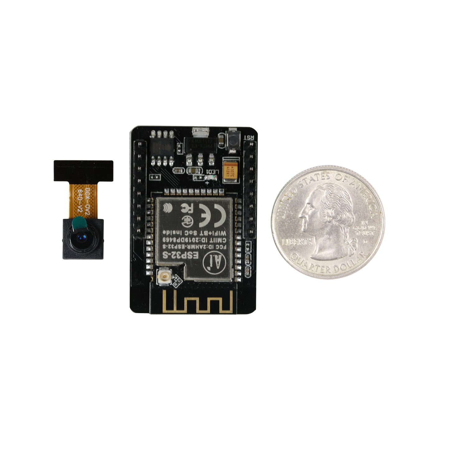 flashtree The WiFi Bluetooth module of esp32-cam camera development board is based on esp32cam ov2640 development board