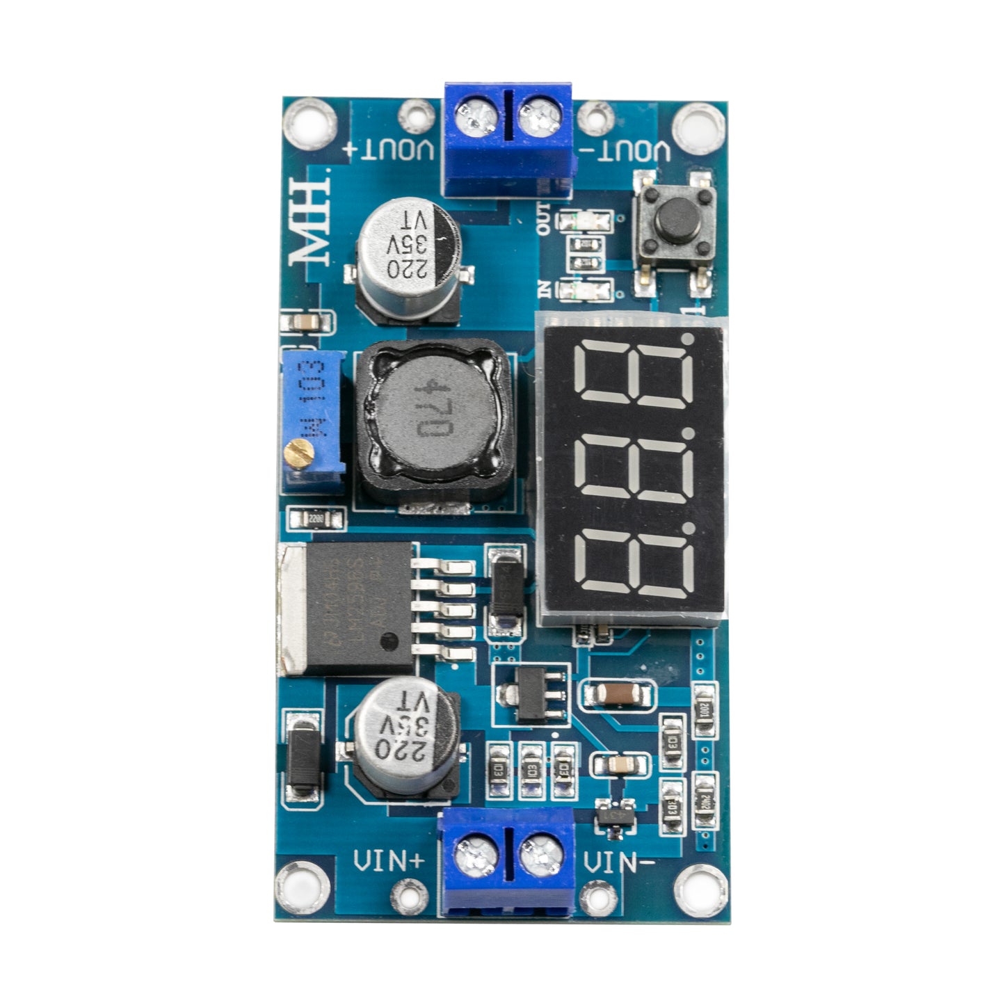 Lm2596s DC-DC adjustable buck constant current power supply module with digital display