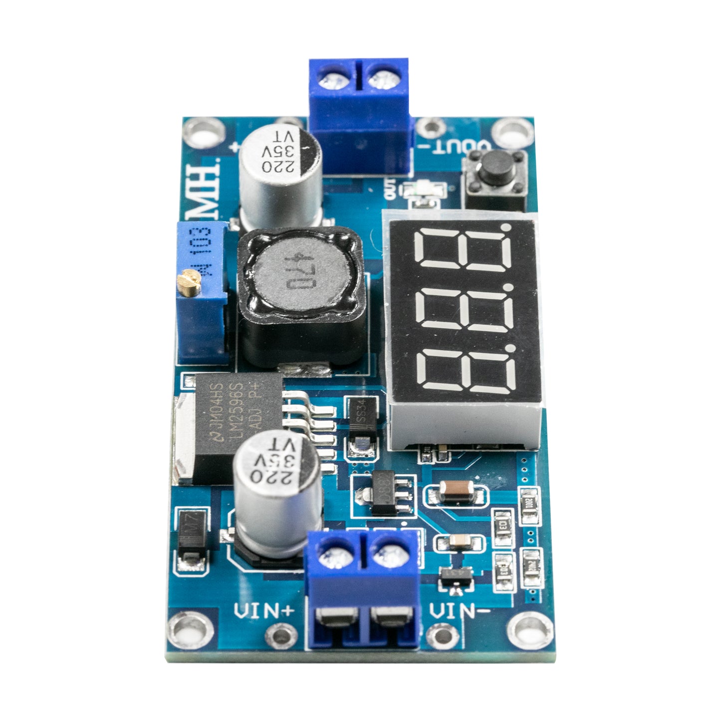 Lm2596s DC-DC adjustable buck constant current power supply module with digital display