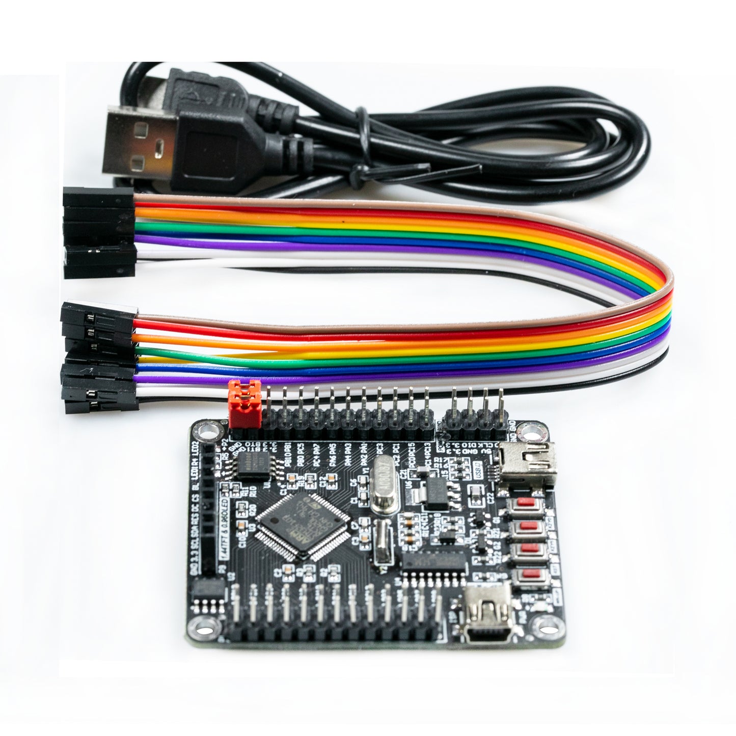 flashtree Stm32f103rct6 development board ARM embedded system board one click serial port download