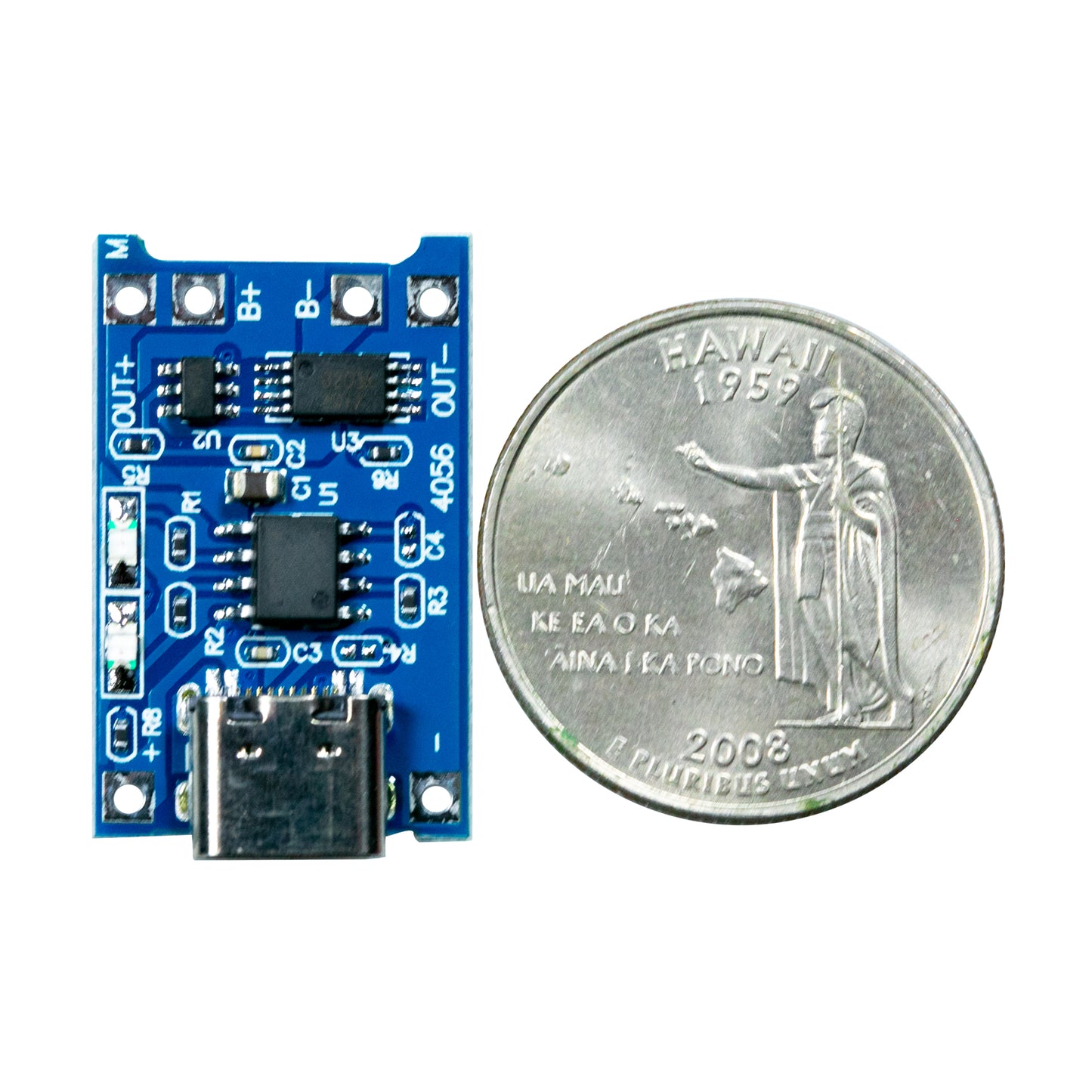 flashtree Tp4056 1A lithium battery charging board module type-C USB interface charging protection two in one