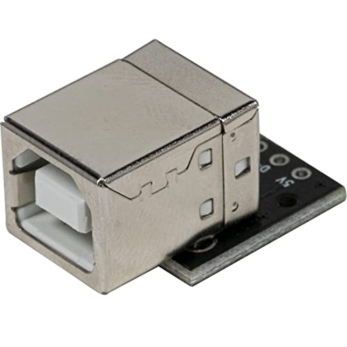 jujinglobal 2pcs USB Type B Female Print Port Breakout Board with 4 pins 2.54mm Output