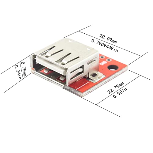 jujinglobal 10pcs USB A-Type Mother Base Expansion Board with Row pins