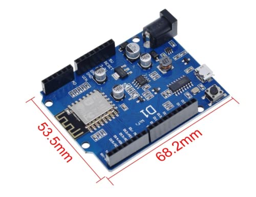 flashtree WeMos D1 CH340 WiFi Compatible Development Board ESP12/ESP8266 Arduino UNO R3