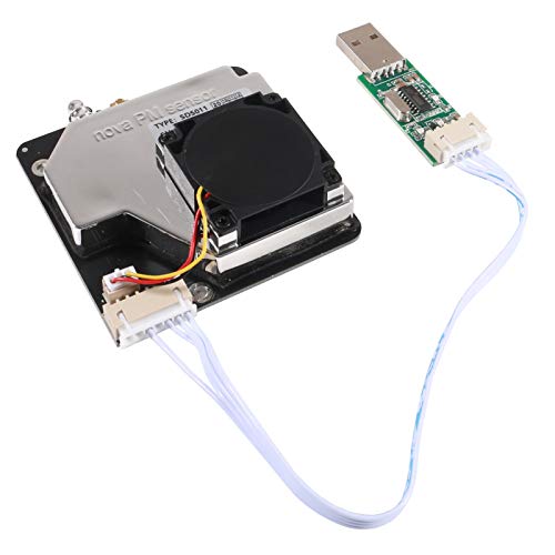 flashtree PM Sensor SDS011 High Precision PM2.5 Air Quality Detection Sensor Module Super Dust Sensors Digital Output Compatible with Arduino