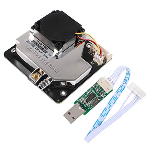 flashtree PM Sensor SDS011 High Precision PM2.5 Air Quality Detection Sensor Module Super Dust Sensors Digital Output Compatible with Arduino
