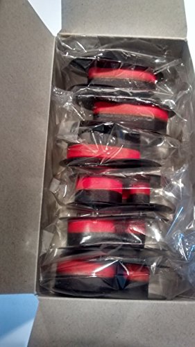 flashtree Compatible Universal Calculator Spool EPC B / R Black and Red Ribbons, Works for Casio DR 210 HD, Casio DR 210 HT, Casio DR 210 TM, Casio DR 220, Package of 6