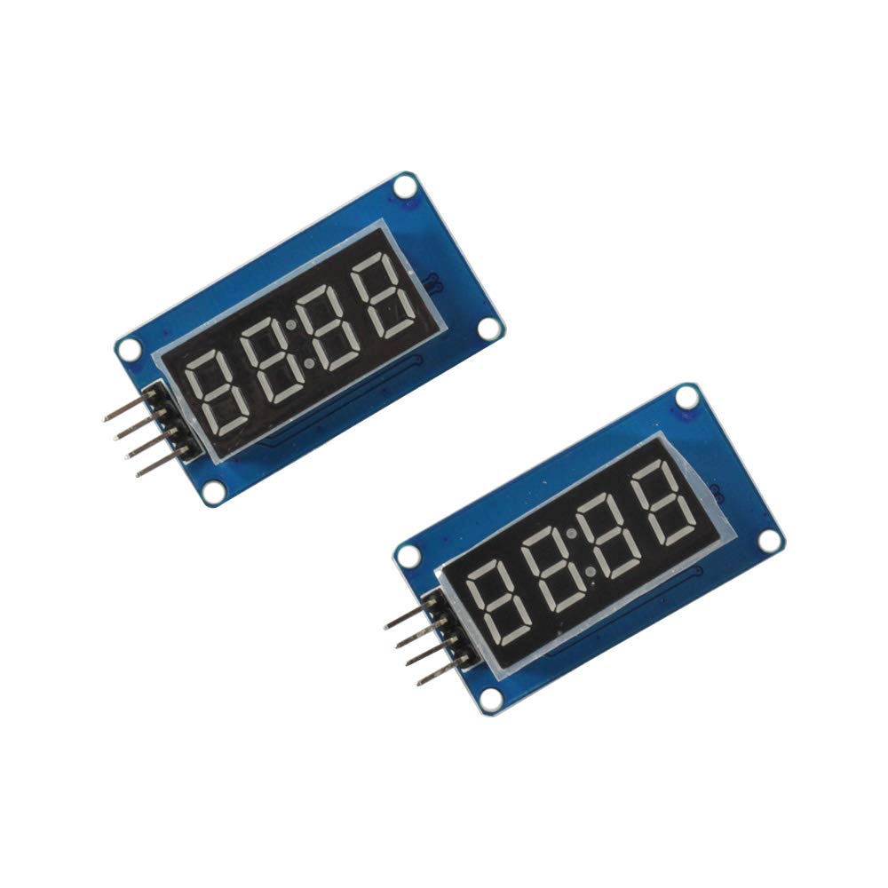 flashtree 2Pcs 4 Bits Digital Tube LED Display Module (00158)