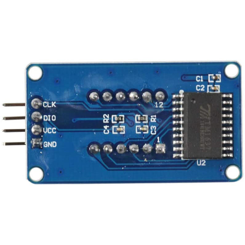 flashtree 2Pcs 4 Bits Digital Tube LED Display Module for Arduino Raspberry pi (00158)