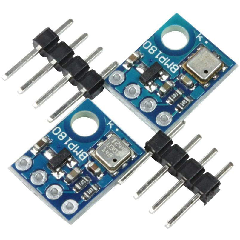 flashtree 2Pcs BMP180 Digital Barometric Pressure Sensor Module Replace BMP085 for Arduino