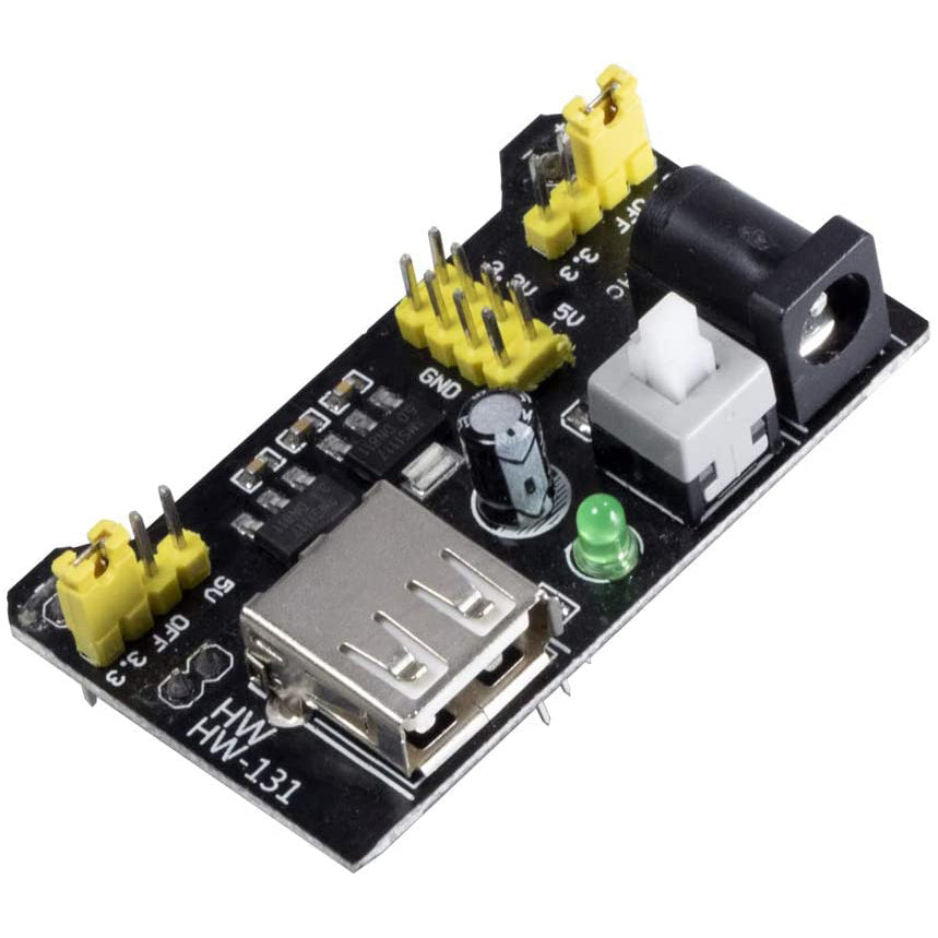 flashtree 2pcs AMS1117 3.3V/5V Breadboard Power Supply Module