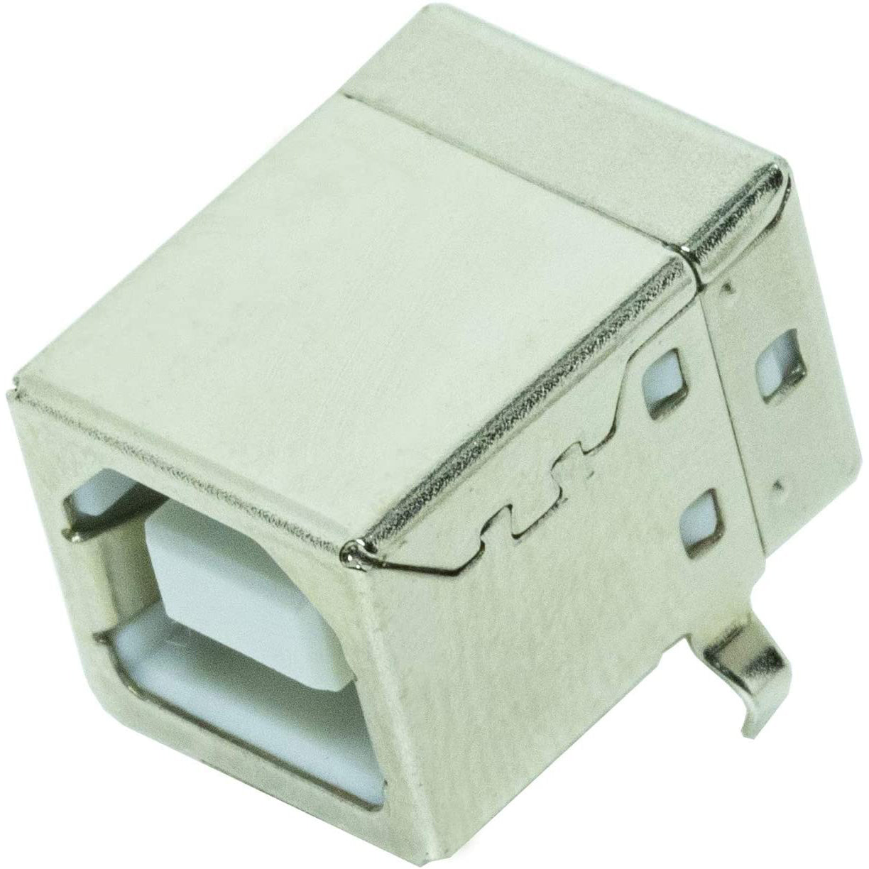 flashtree 10pcs USB 2.0 Type B Female Socket Connector Jack Port 4-Pin DIP 90 Degree Right Angle, Repair Replacement Adapter