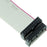 flashtree 2pcs 20P IDC F/F Flat Ribbon Cable Jtag 20 Pin/Wire 2.54 mm Pitch 20CM 7.8&quot;