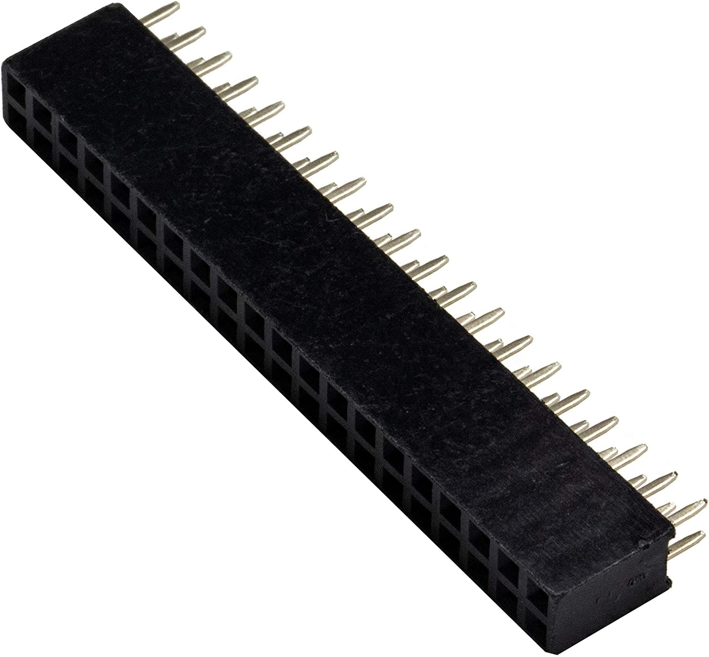 flashtree 10pcs 2.54mm 2x20 40-Pin Female Pin Header Socket Connector Strip