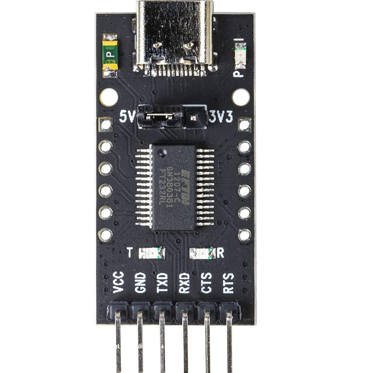 flashtree Type-C FT232RL USB Type C Breakout Board 5V or 3.3V 6PIN Output
