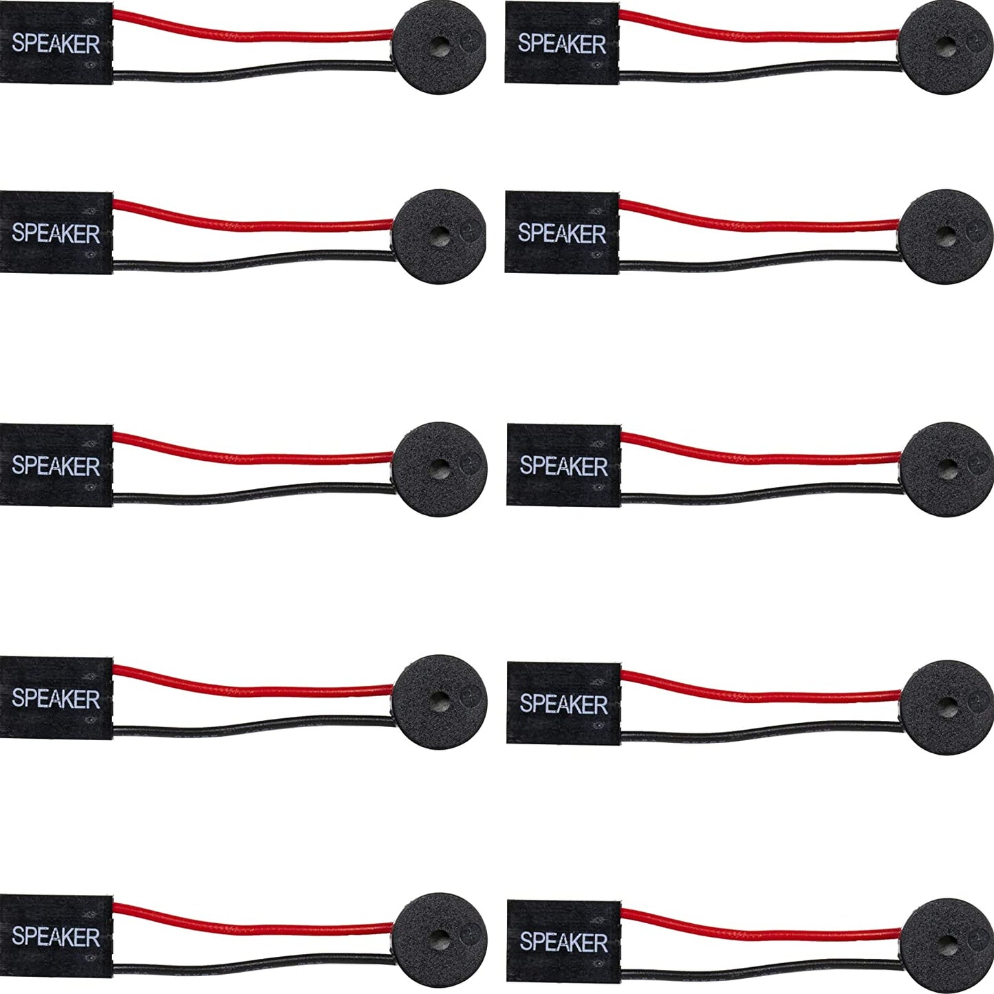 flashtree 10pcs PC Beep Buzzer with Dupont Connect Port