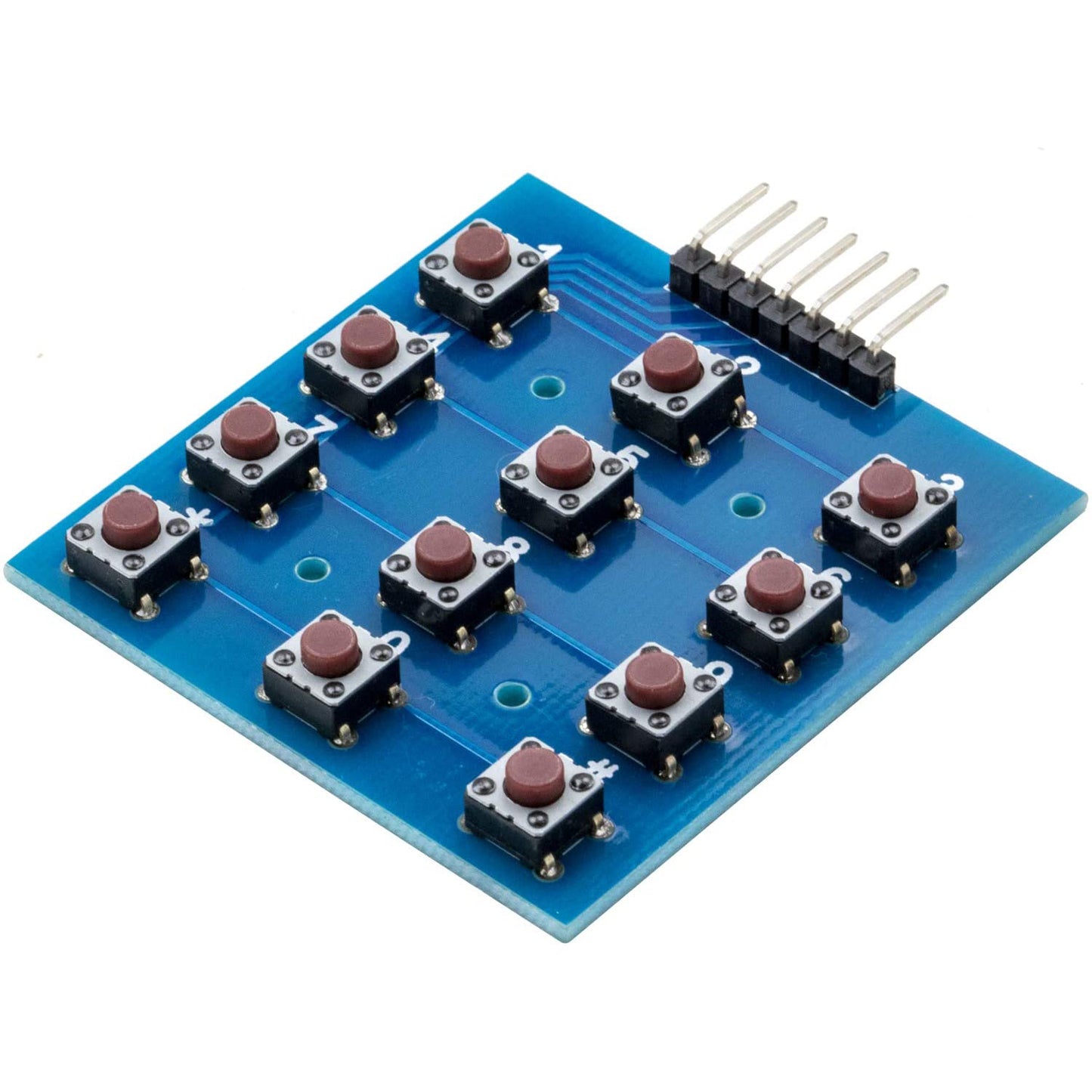 flashtree 3x4 Matrix Array 12 Key Entity Switch Keypad Keyboard 6x6x5 1.6N Switch