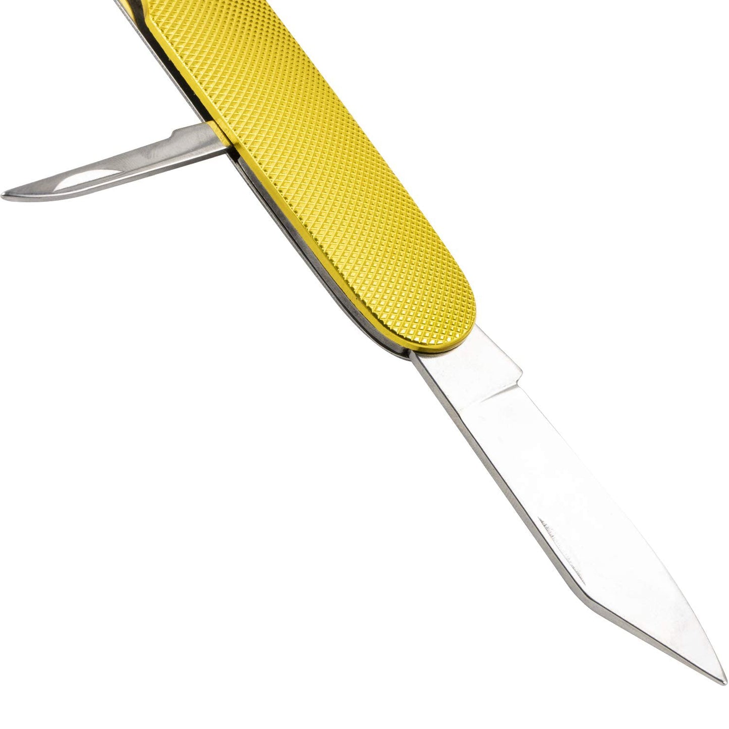 flashtree 6-in-1 Gold Camping Utensil Stainless Steel Fork Spoon Knife Bottle Opener Set for Camping Cutlery Set/Travel/Survival…