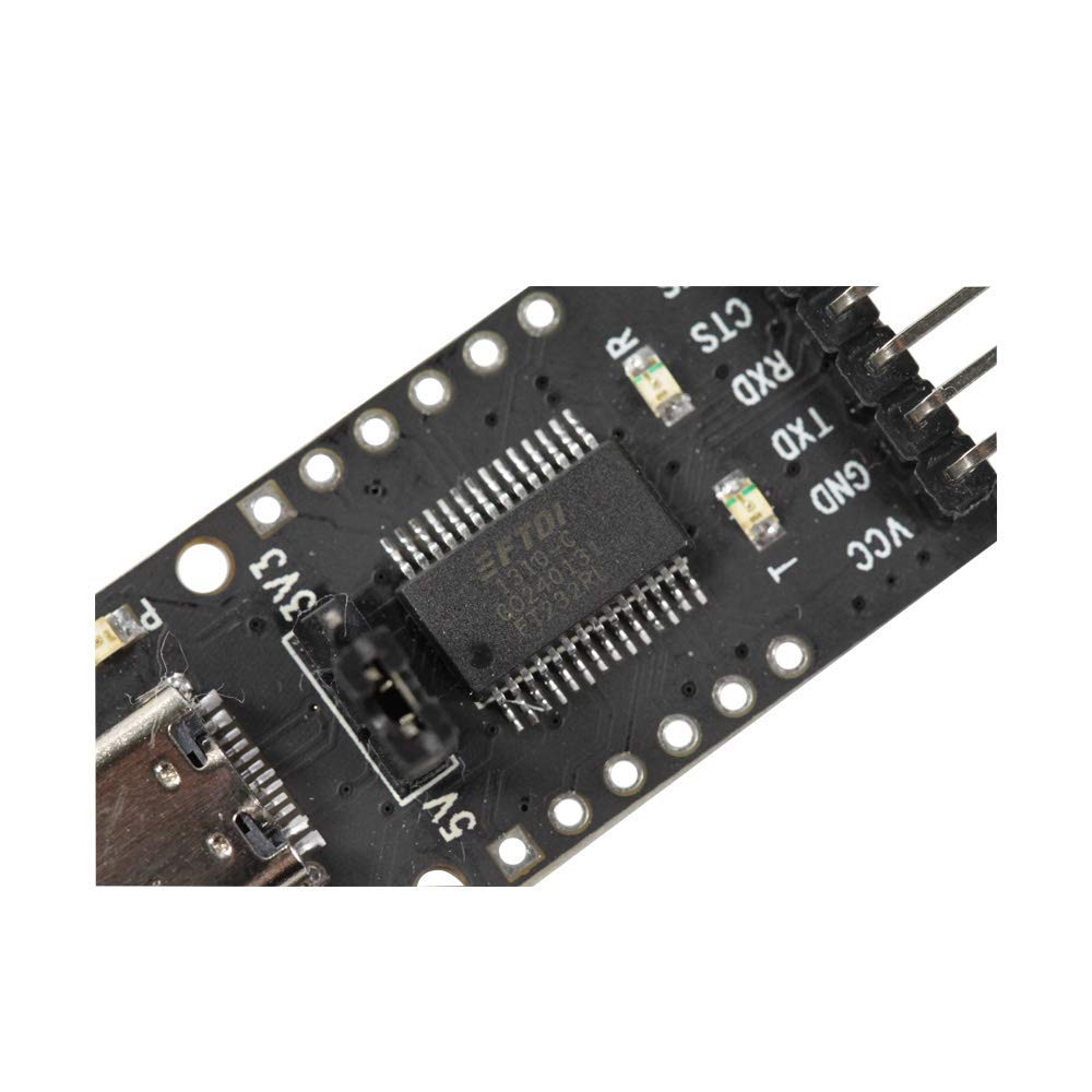 flashtree Type-C FT232RL USB Type C Breakout Board 5V or 3.3V 6PIN Output