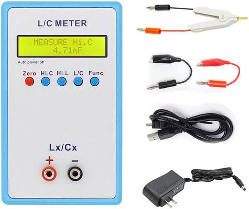 LC200A Inductor Capacitor Tester, Inductive Capacitance L/C Meter, 1pF-100mF, 1uH-100H