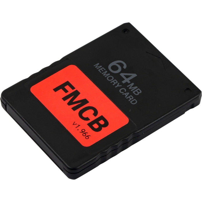 Free McBoot FMCB 1.966 for Sony PlayStation2 PS2 Brand New 64MB Memory Card