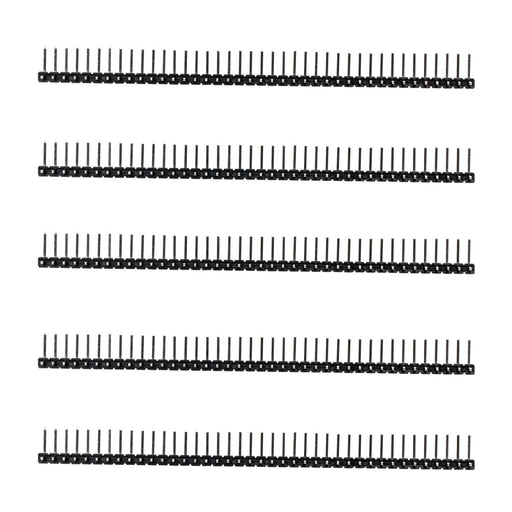 flashtree 5PCS 2.54mm spacing single row 1 * 40 bending needle