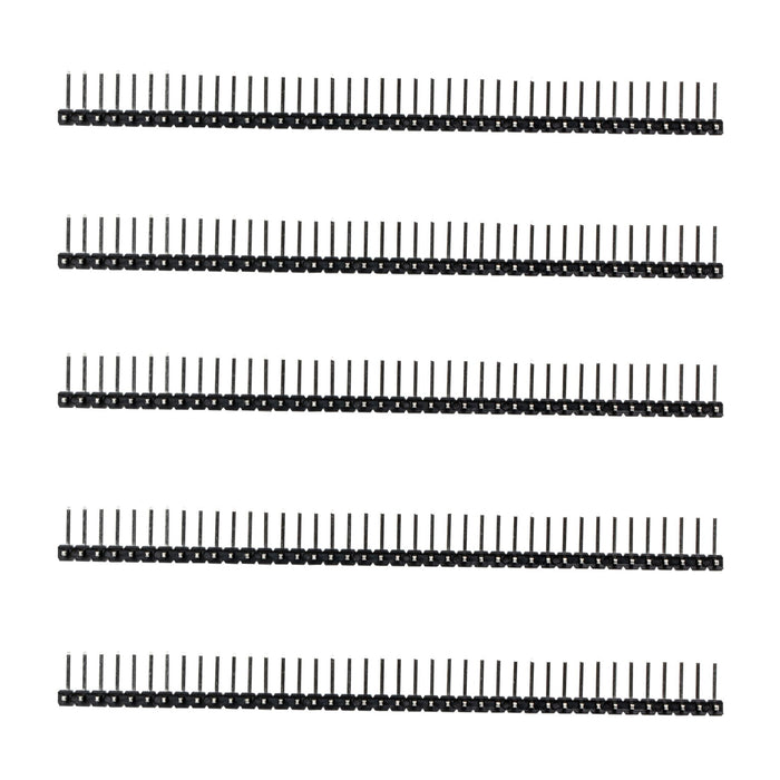 flashtree 5PCS 2.54mm spacing single row 1 * 40 bending needle