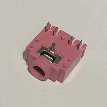 jujinglobal 8pcs 3.5mm Audio Socket Pink
