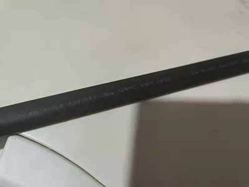 jujinglobal 3 Meters 9.8ft 10mm Heat Shrink Tubing Black Polyolefin Insulation