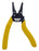 IDEAL Electrical 45-618 Reflexâ„?Super T®-Stripper - 8-116 AWG, Yellow, Wire Stripper, Plier Nose, Slide Lock, Textured Grips