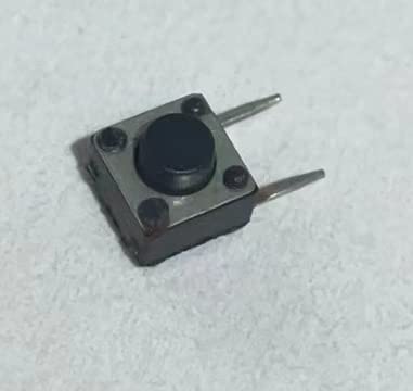 jujinglobal 10pcs 6x6x5mm Push Switch Button 2pins 90 Degree Install