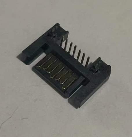 jujinglobal 10pcs SATA Hard Disk Socket Gold Plated Direct Plug Maintenance DIY use