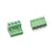 LuoQiuFa10 Set 4-Pin 5.08mm Pitch Male Female PCB Screw Terminal Block