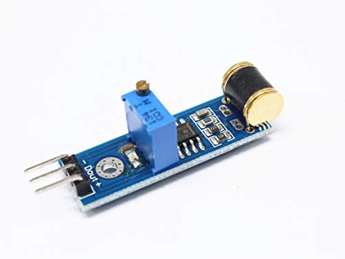 flashtree 1pcs 801S Vibration Shock Sensor Sensitivity Adjustable
