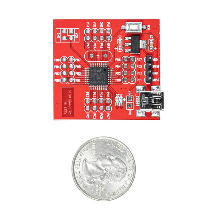 flashtree STM8S103K3T6C STM8 Mini Development board