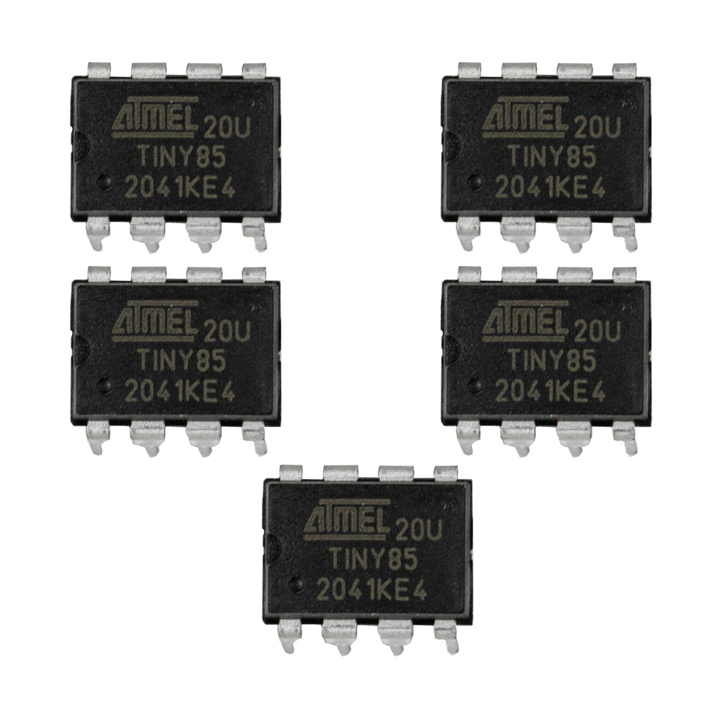 flashtree 5pcs Atmel20u tiny85-2041ke4 8-bit AVR chip